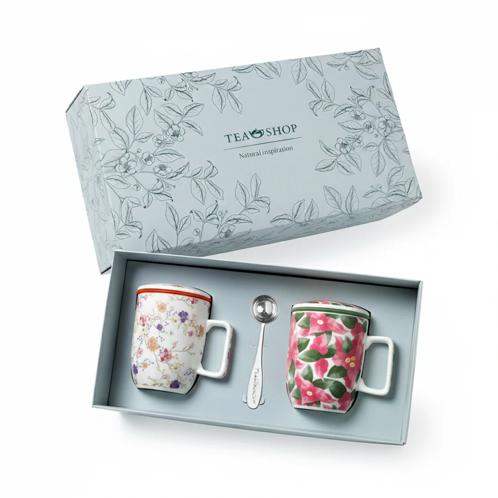 Set Tea Time Double Miracle Beauty & Bouganvilla