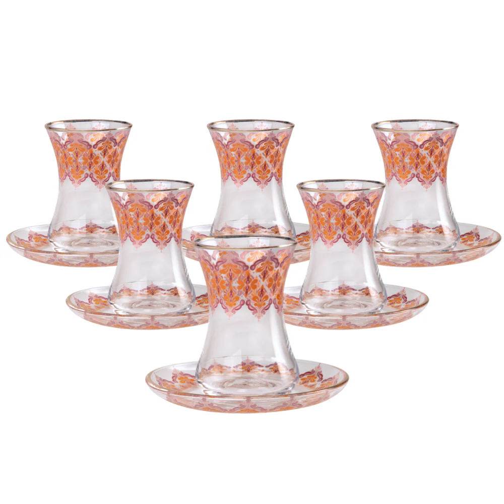 Set de Vasos Turcos Paisley