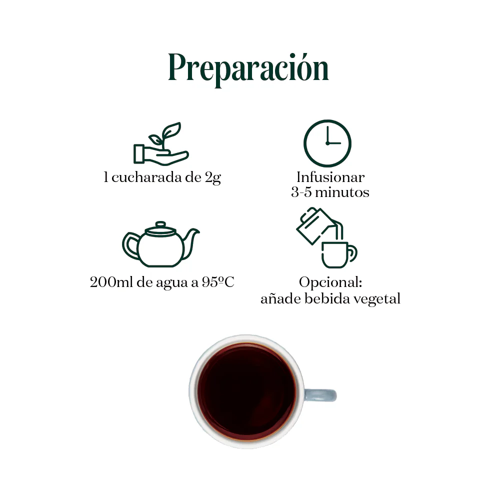Té Rojo (Pu Erh) ChocoNoir - Image 4